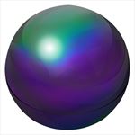 JH9261 Metallic Rainbow Lip Moisturizer Ball With Custom Imprint